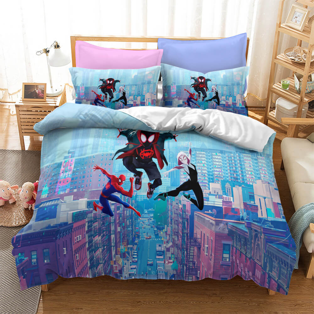 2024 NEW Spiderman Gwen Spider Bedding Set Quilt Cover Without Filler