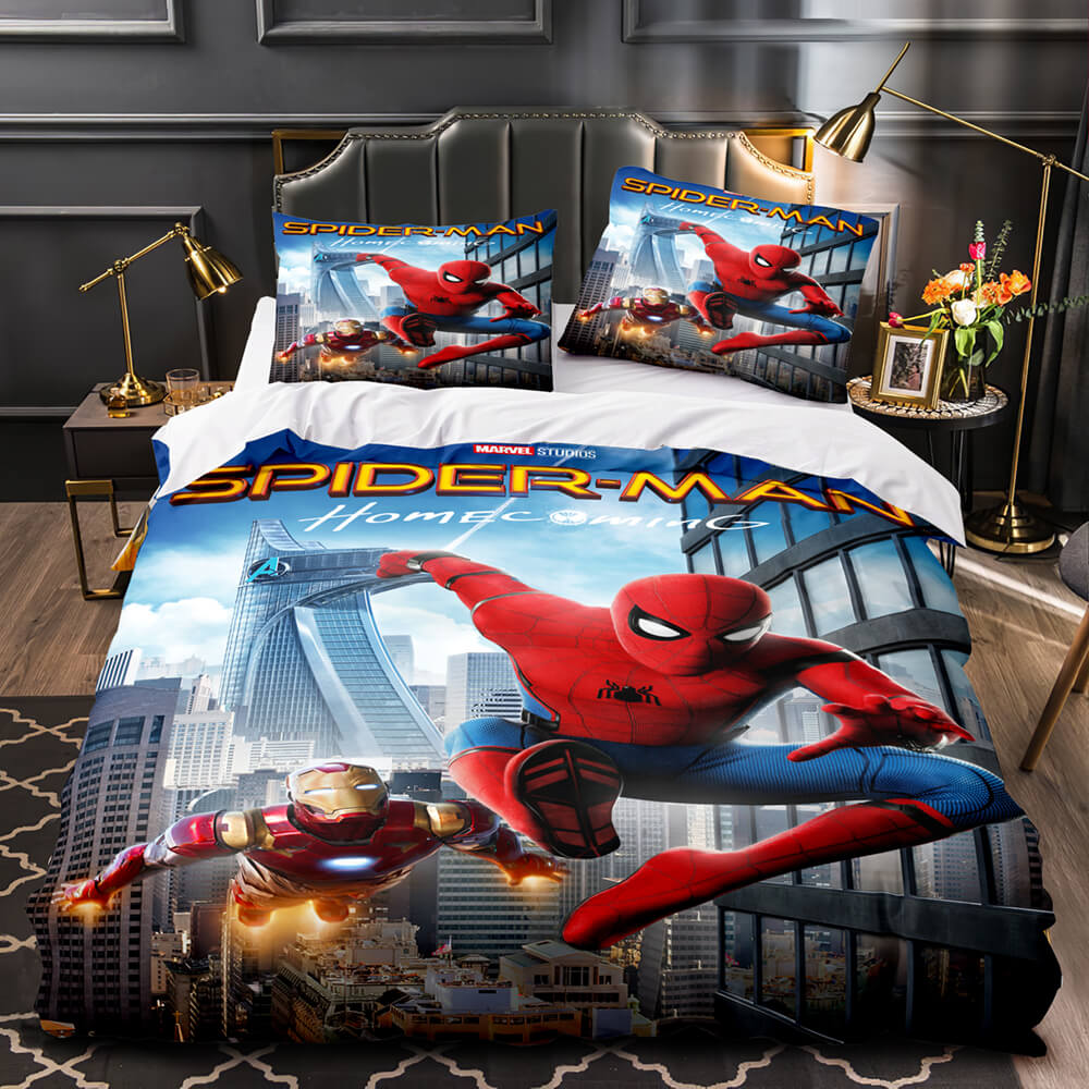 2024 NEW Spiderman Spider-Man Bedding Set Quilt Covers Without Filler