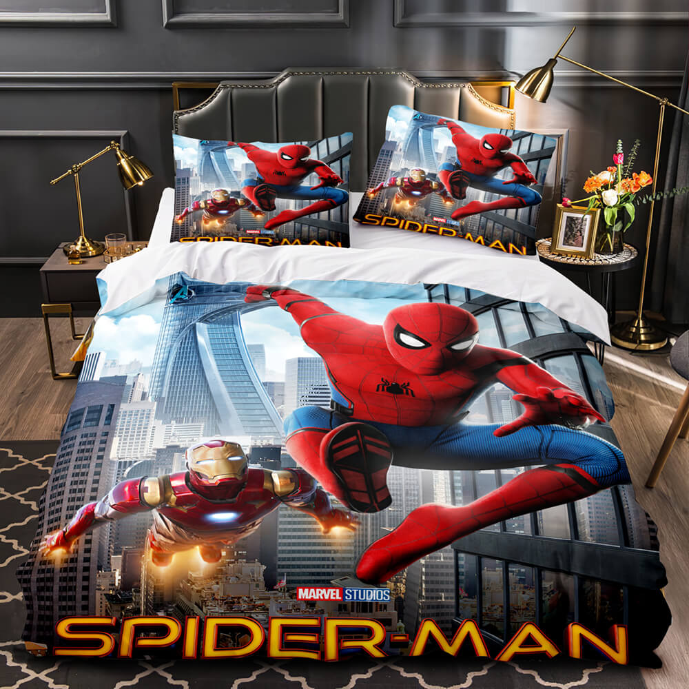 2024 NEW Spiderman Spider-Man Bedding Set Quilt Covers Without Filler