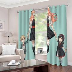 2024 NEW Spy x Family Curtains Cosplay Blackout Window Drapes for Room Decoration