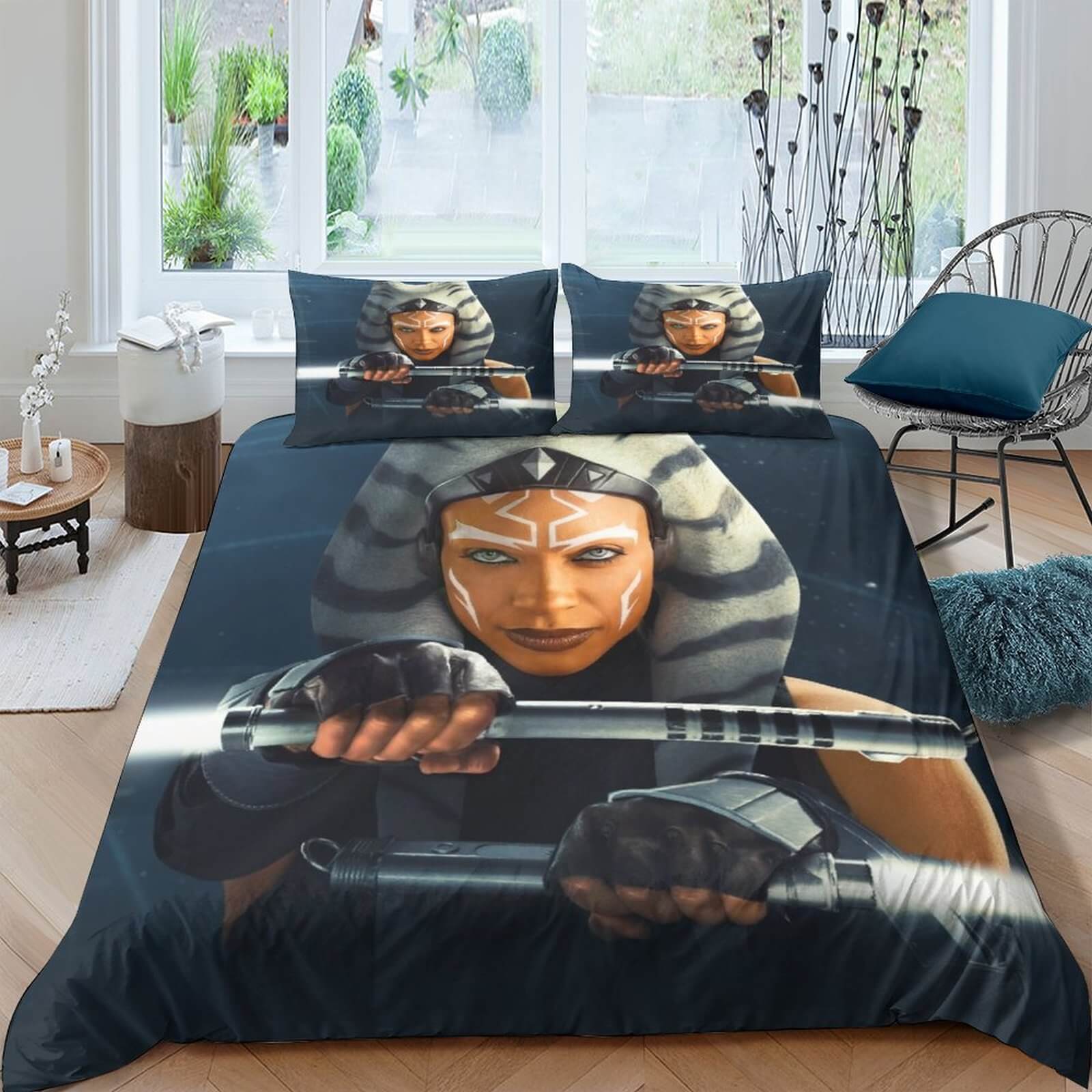 2025 NEW Star Wars Ahsoka Bedding Set Quilt Duvet Cover Without Filler