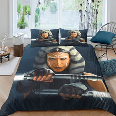 2025 NEW Star Wars Ahsoka Bedding Set Quilt Duvet Cover Without Filler