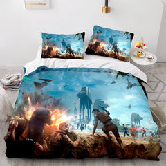 2024 NEW Star Wars Battlefront Bespin Cosplay Bedding Set Quilt Covers Without Filler