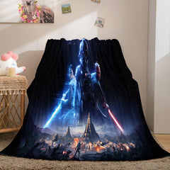 2024 NEW Star Wars Flannel Fleece Throw Blanket