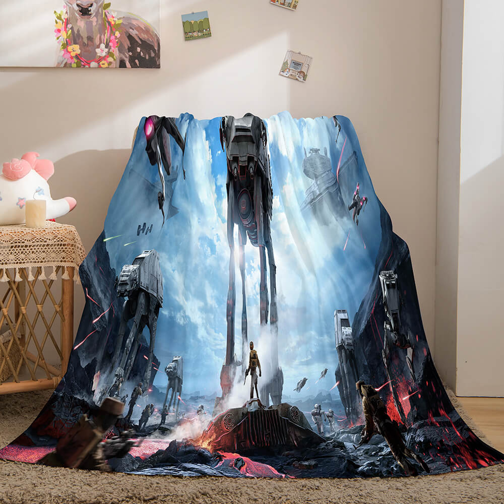 2024 NEW Star Wars Flannel Fleece Throw Blanket