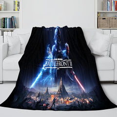 2024 NEW Star Wars Flannel Fleece Throw Cosplay Blanket Shawl Wrap Nap Quilt