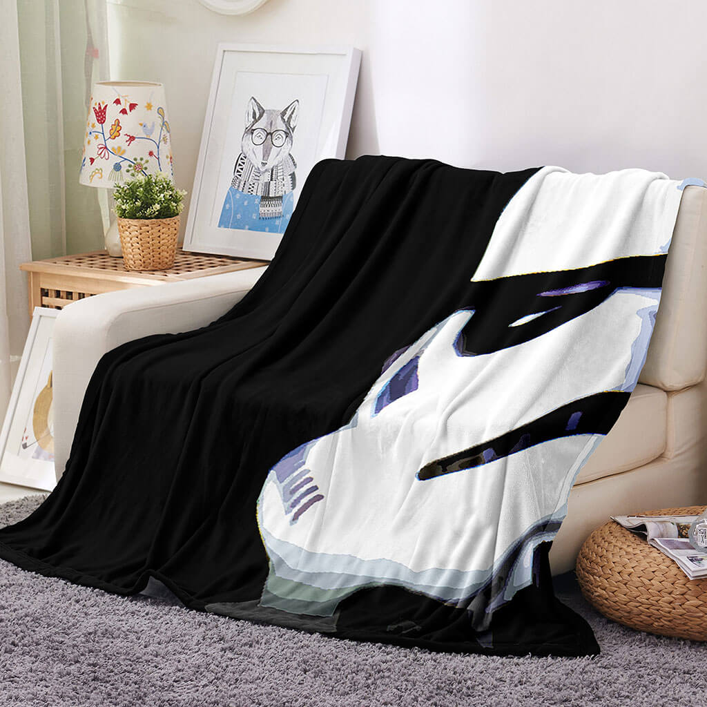 2024 NEW Star Wars Pattern Blanket Flannel Throw Room Decoration