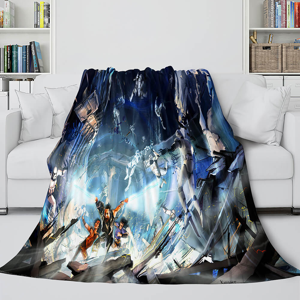 2024 NEW Star Wars Series Flannel Fleece Throw Cosplay Blanket