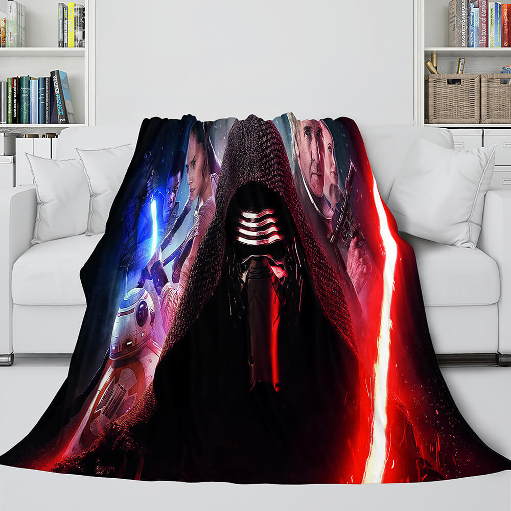 2024 NEW Star Wars Series Flannel Fleece Throw Cosplay Blanket