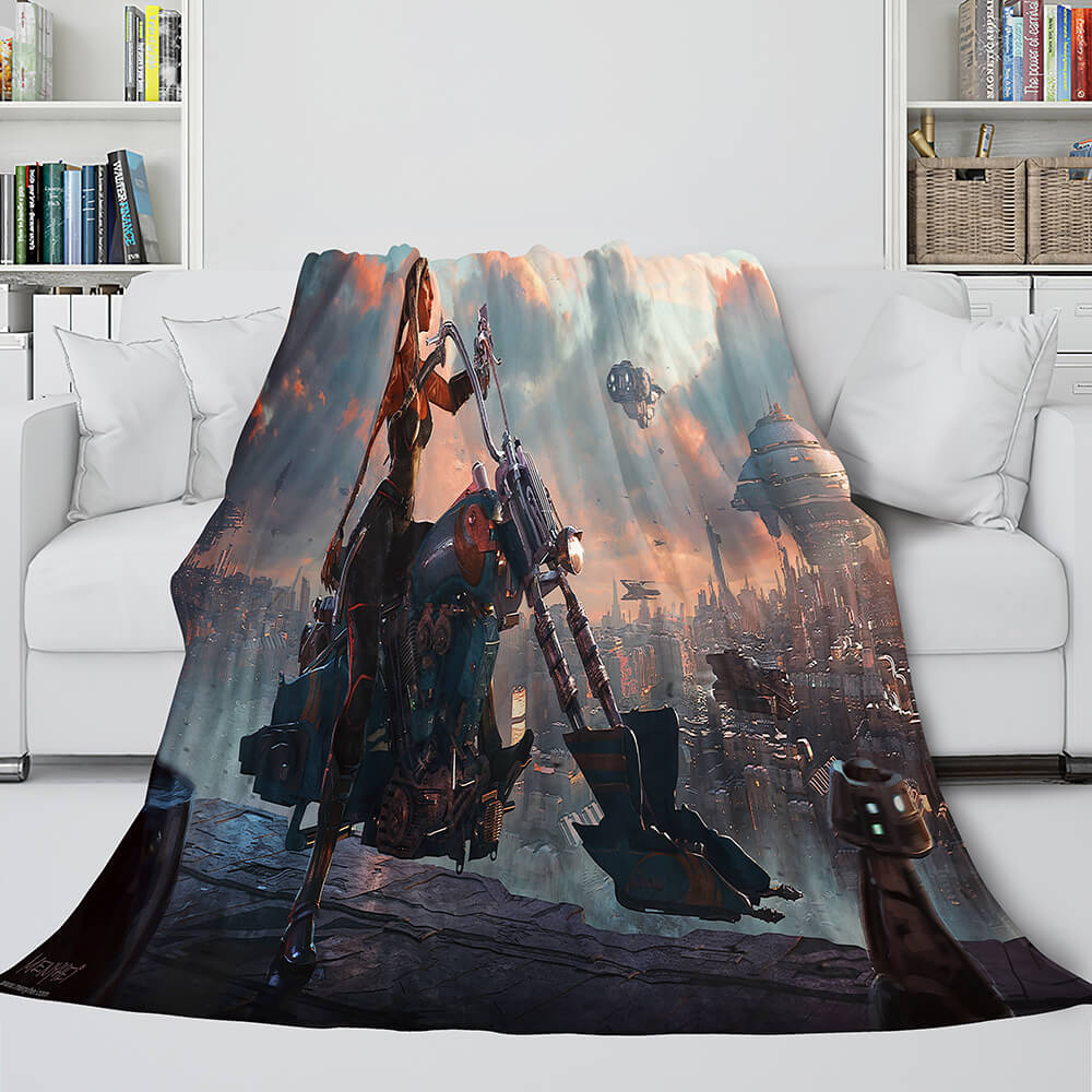 2024 NEW Star Wars Series Flannel Fleece Throw Cosplay Blanket