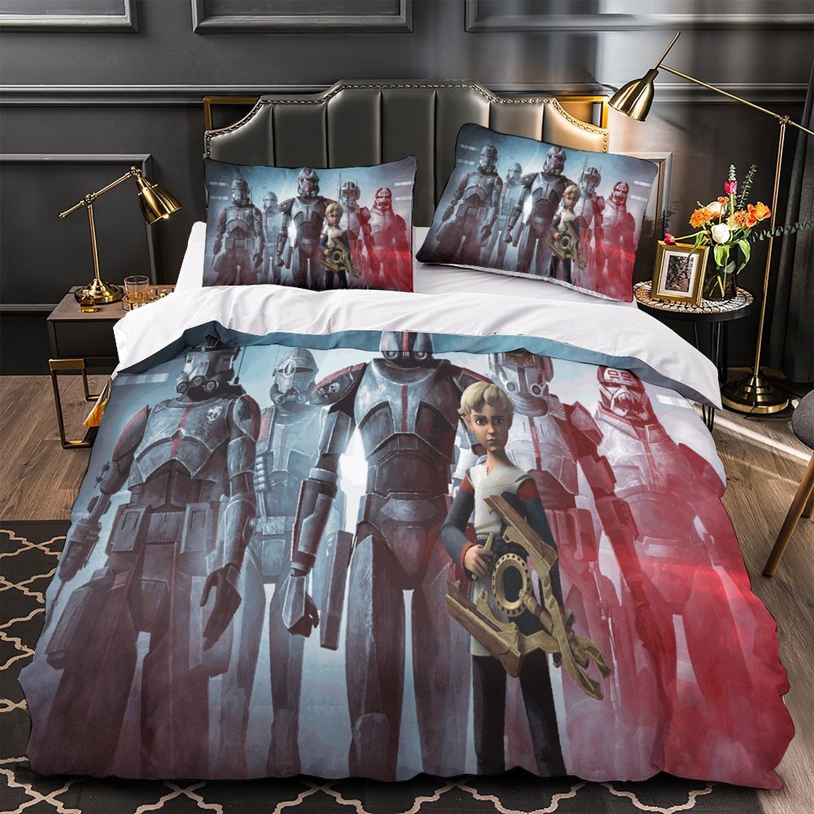 2024 NEW Star Wars The Bad Batch Bedding Set Quilt Cover