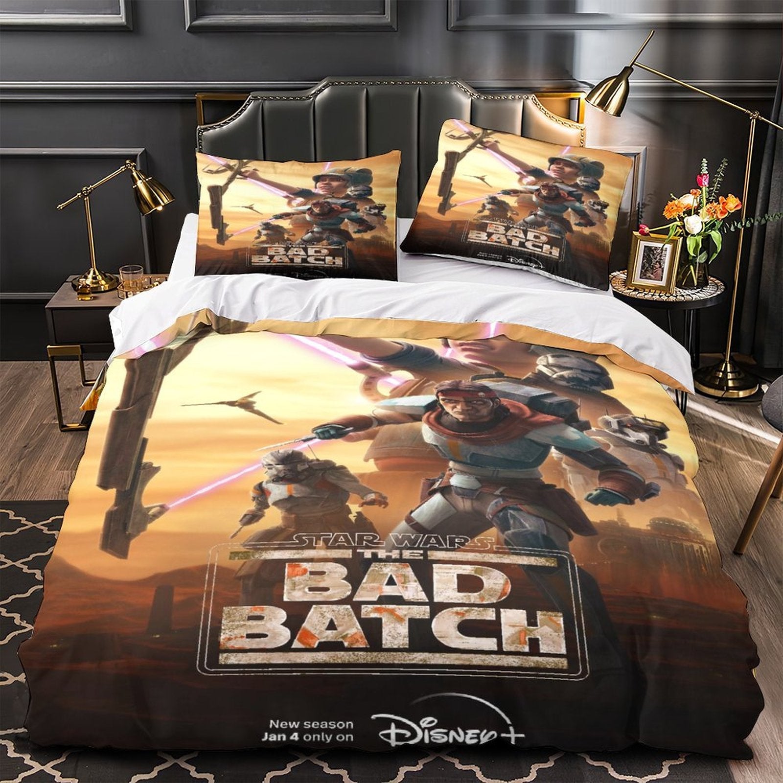 2024 NEW Star Wars The Bad Batch Bedding Set Quilt Cover