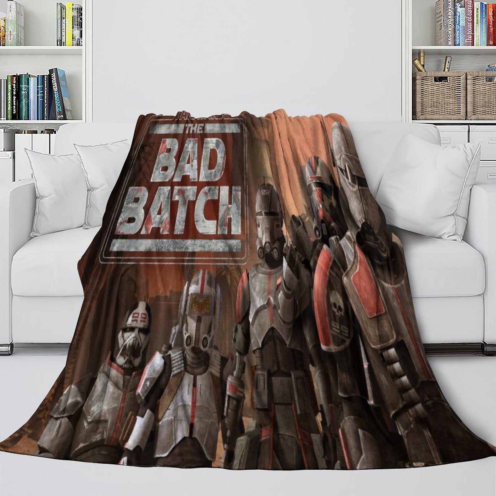 2024 NEW Star Wars The Bad Batch Blanket Flannel Throw