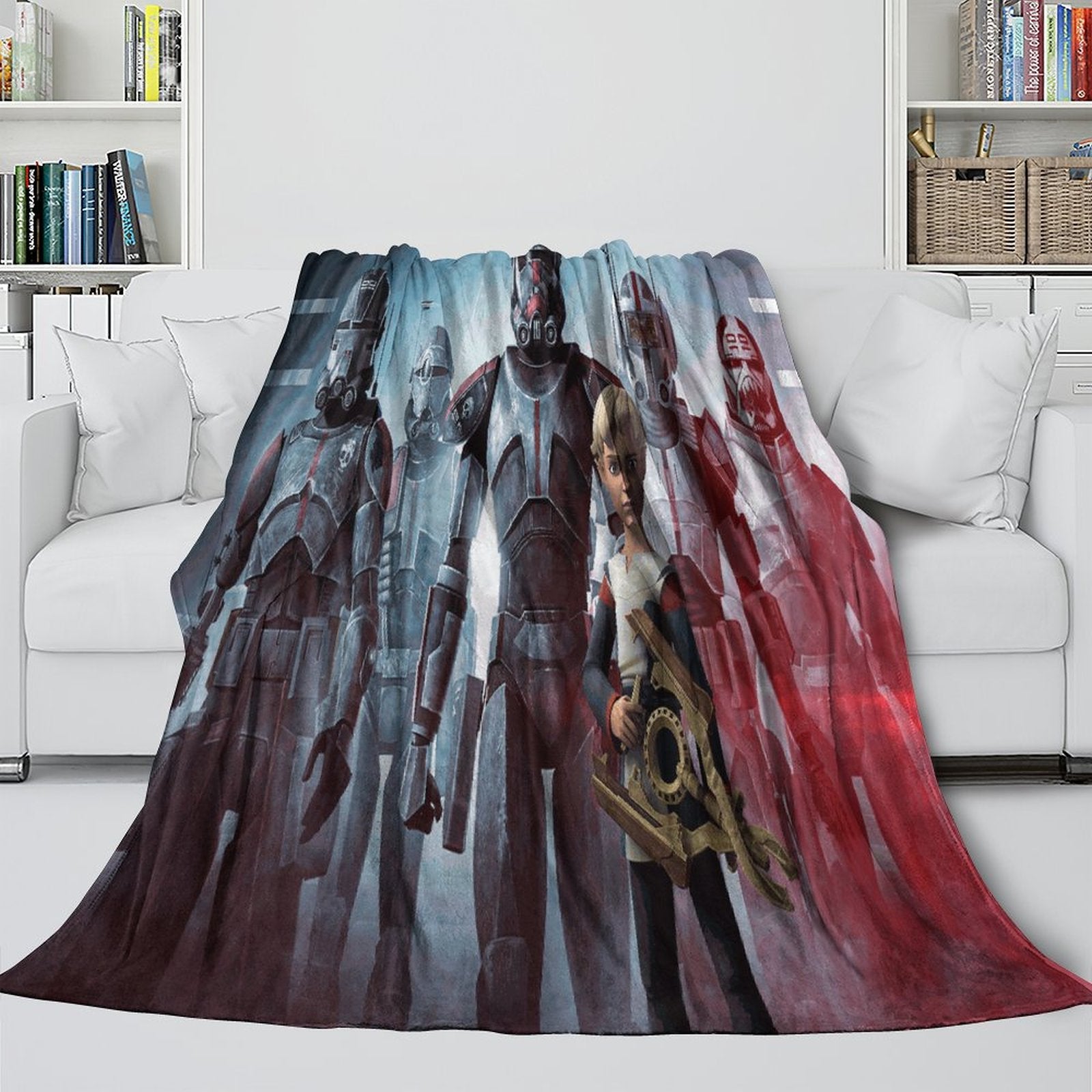 2024 NEW Star Wars The Bad Batch Blanket Flannel Throw