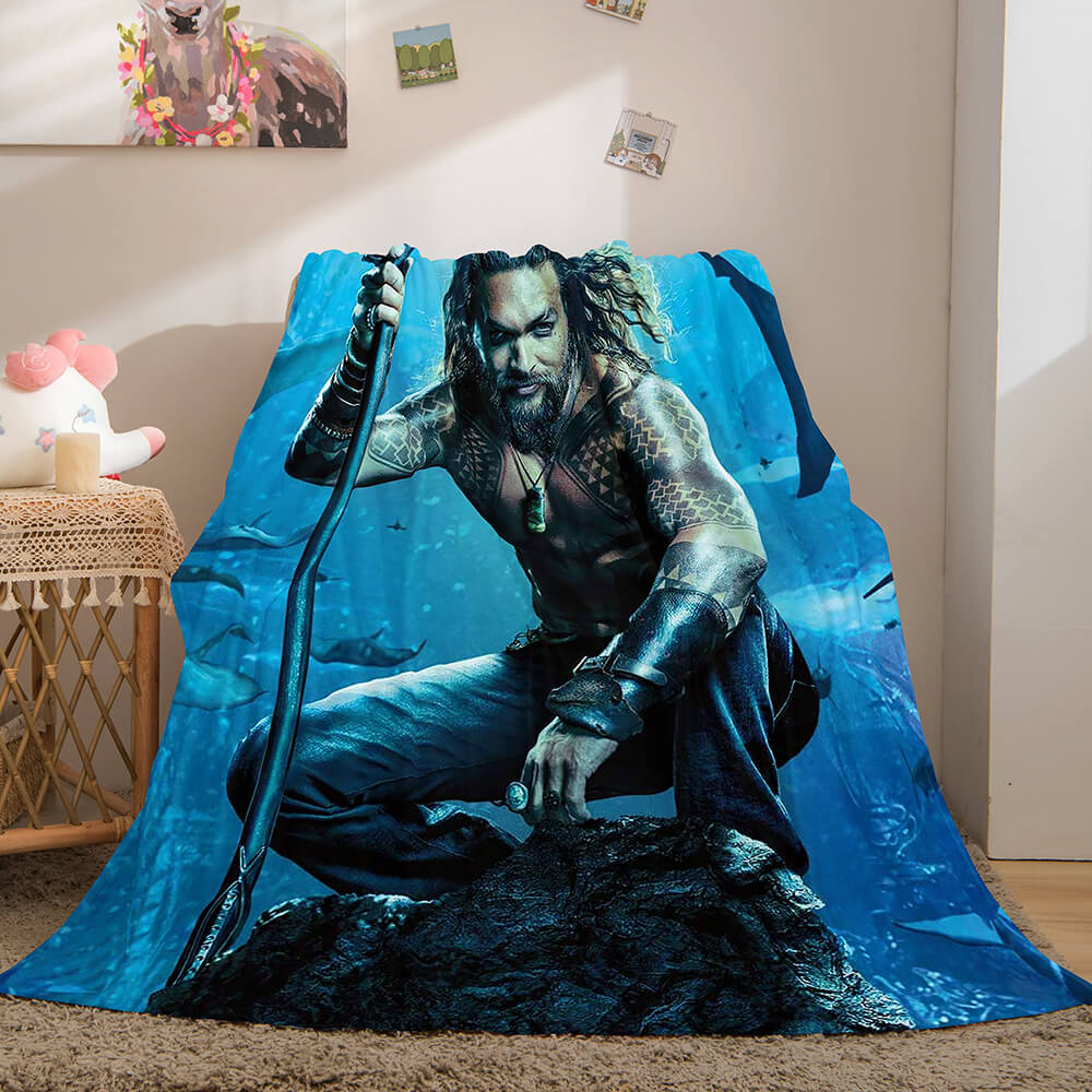 2024 NEW Super Star Flannel Fleece Throw Cosplay Blanket