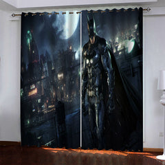 2024 NEW Superhero Batman Curtains Blackout Window Drapes