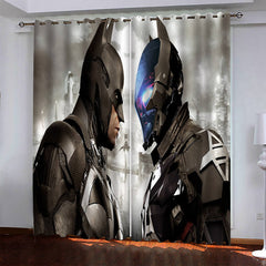 2024 NEW Superhero Batman Curtains Blackout Window Drapes