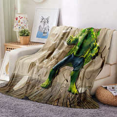 2025 NEW Superhero Hulk Blanket Flannel Throw Room Decoration