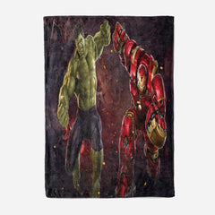 2025 NEW Superhero Hulk Blanket Flannel Throw Room Decoration