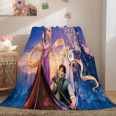 2024 NEW Tangled Blanket Pattern Flannel Throw Room Decoration