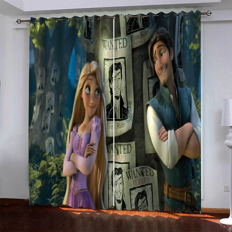 2024 NEW Tangled Curtains Pattern Blackout Window Drapes