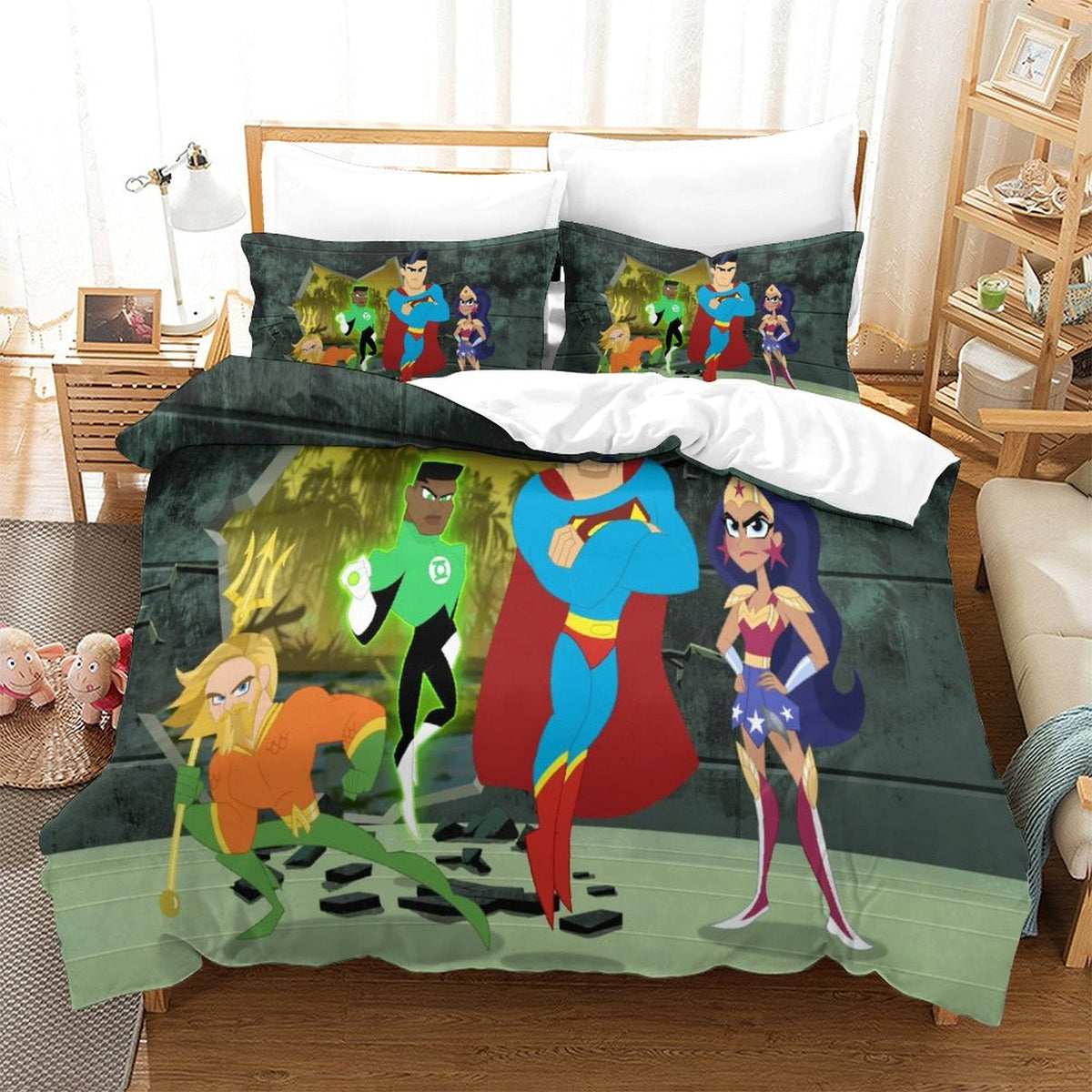 2024 NEW Teen Titans Go Bedding Set Quilt Cover