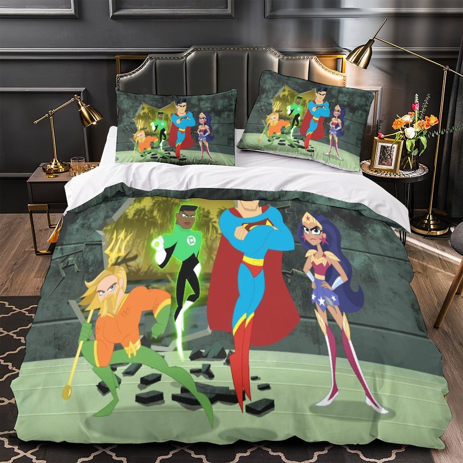 2024 NEW Teen Titans Go Bedding Set Quilt Cover