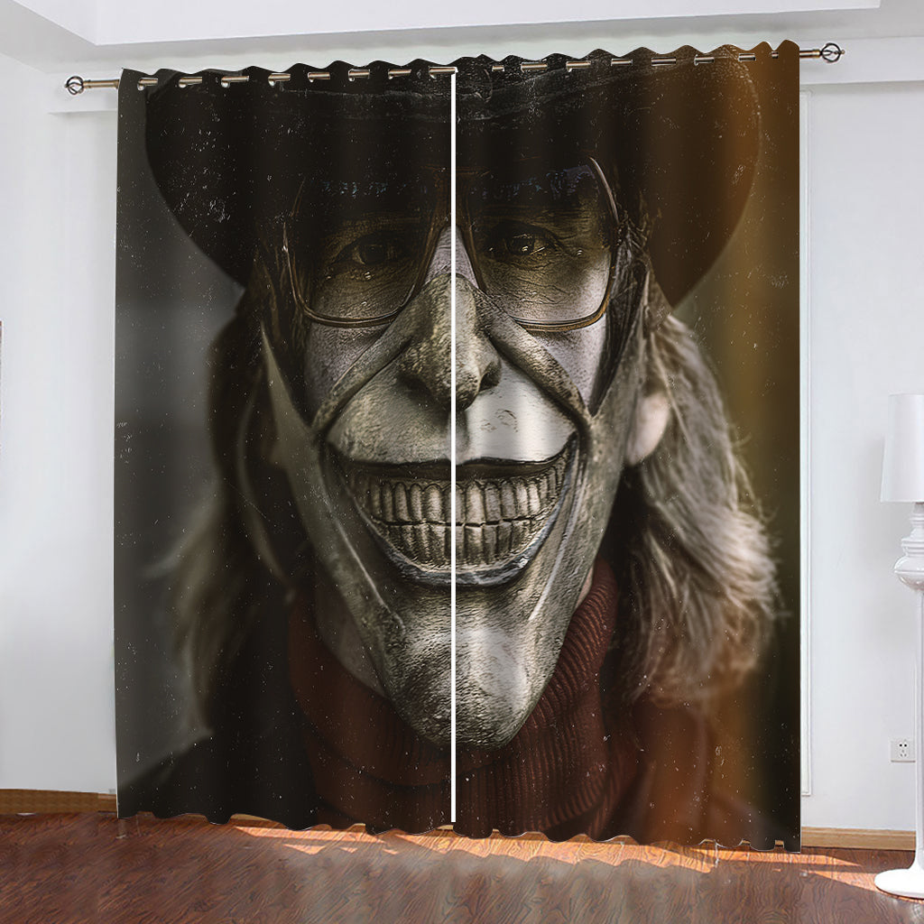 2024 NEW The Black Phone Curtains Blackout Window Drapes