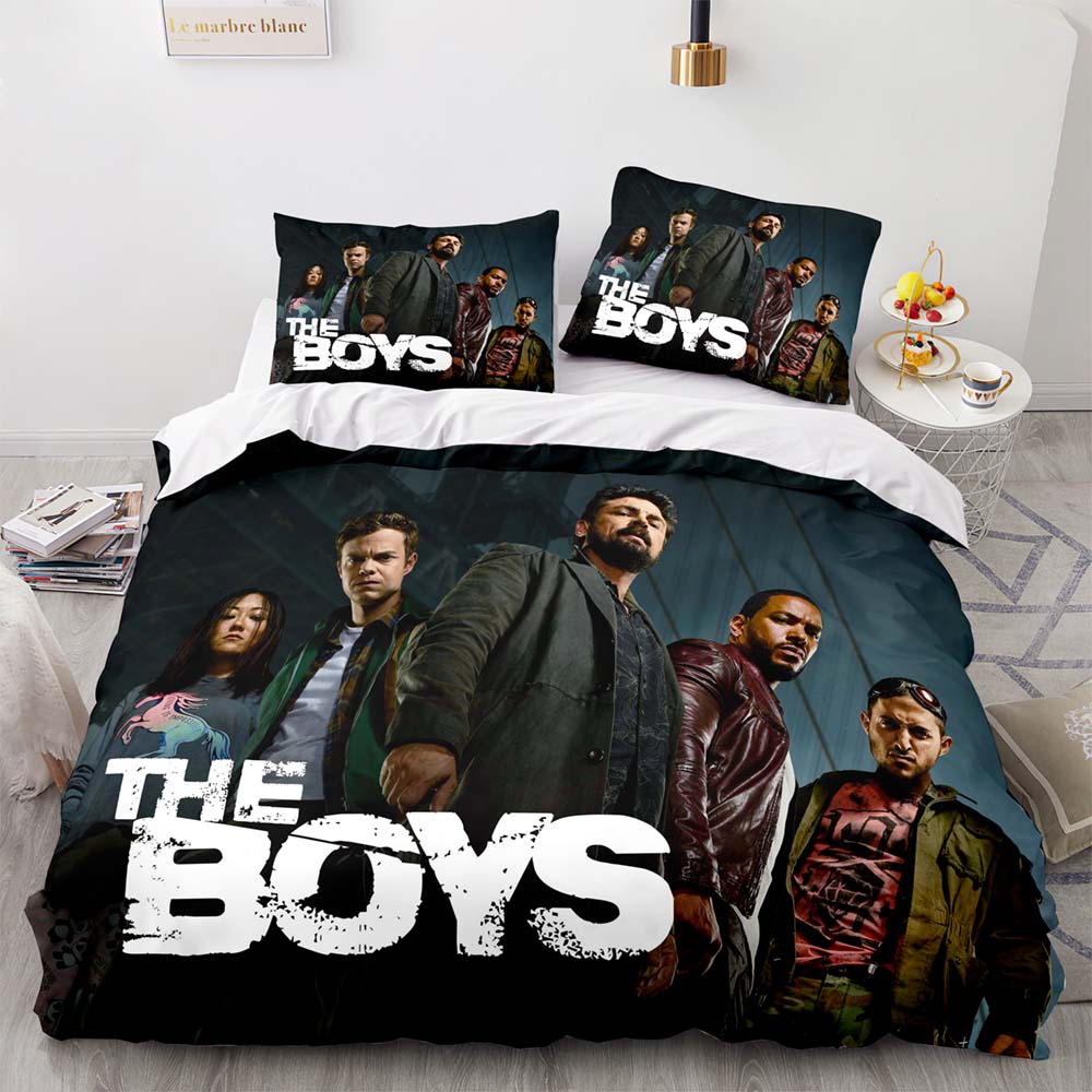 2024 NEW The Boys Bedding Set Pattern Quilt Cover Without Filler