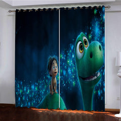 2024 NEW The Good Dinosaur Curtains Blackout Window Drapes
