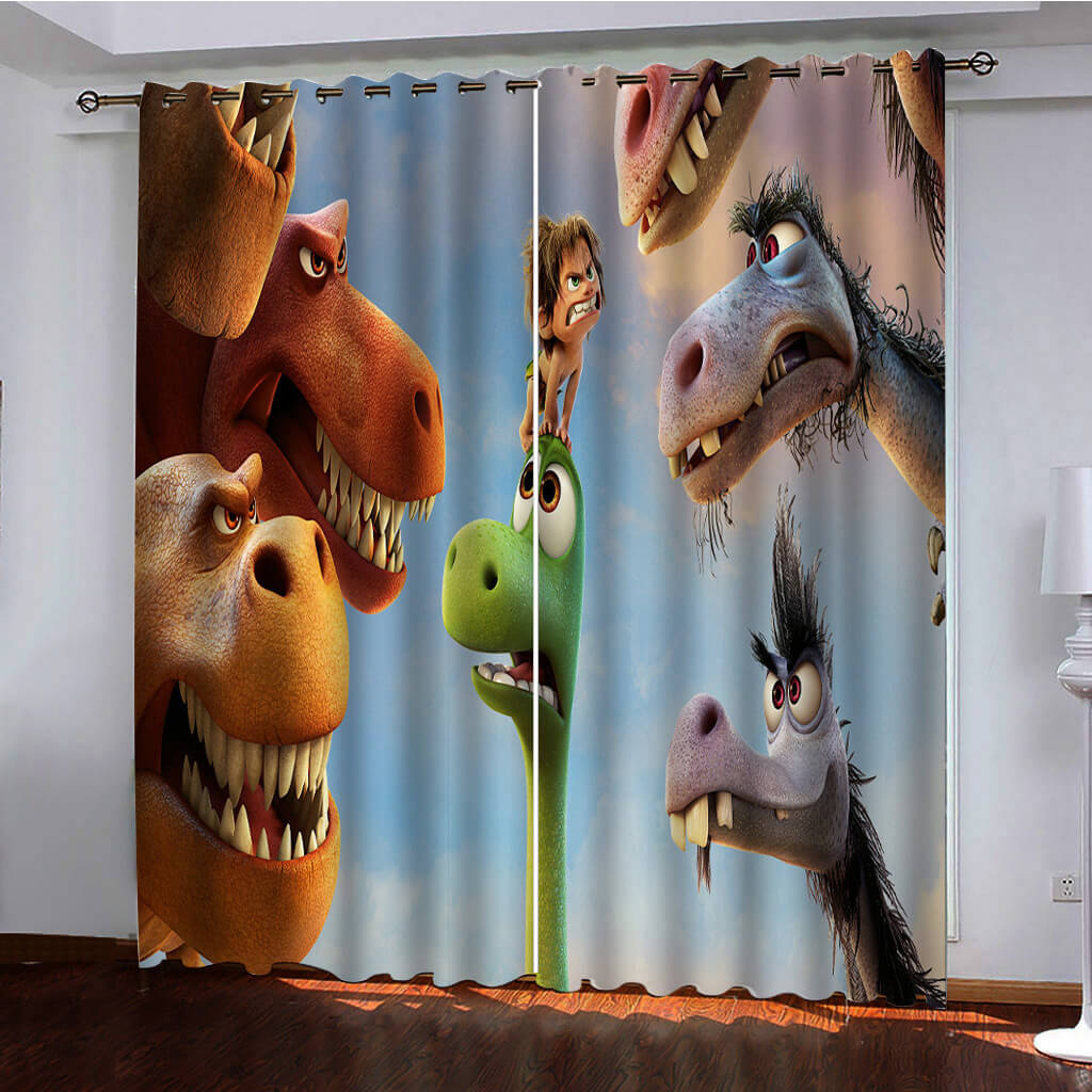 2024 NEW The Good Dinosaur Curtains Blackout Window Drapes