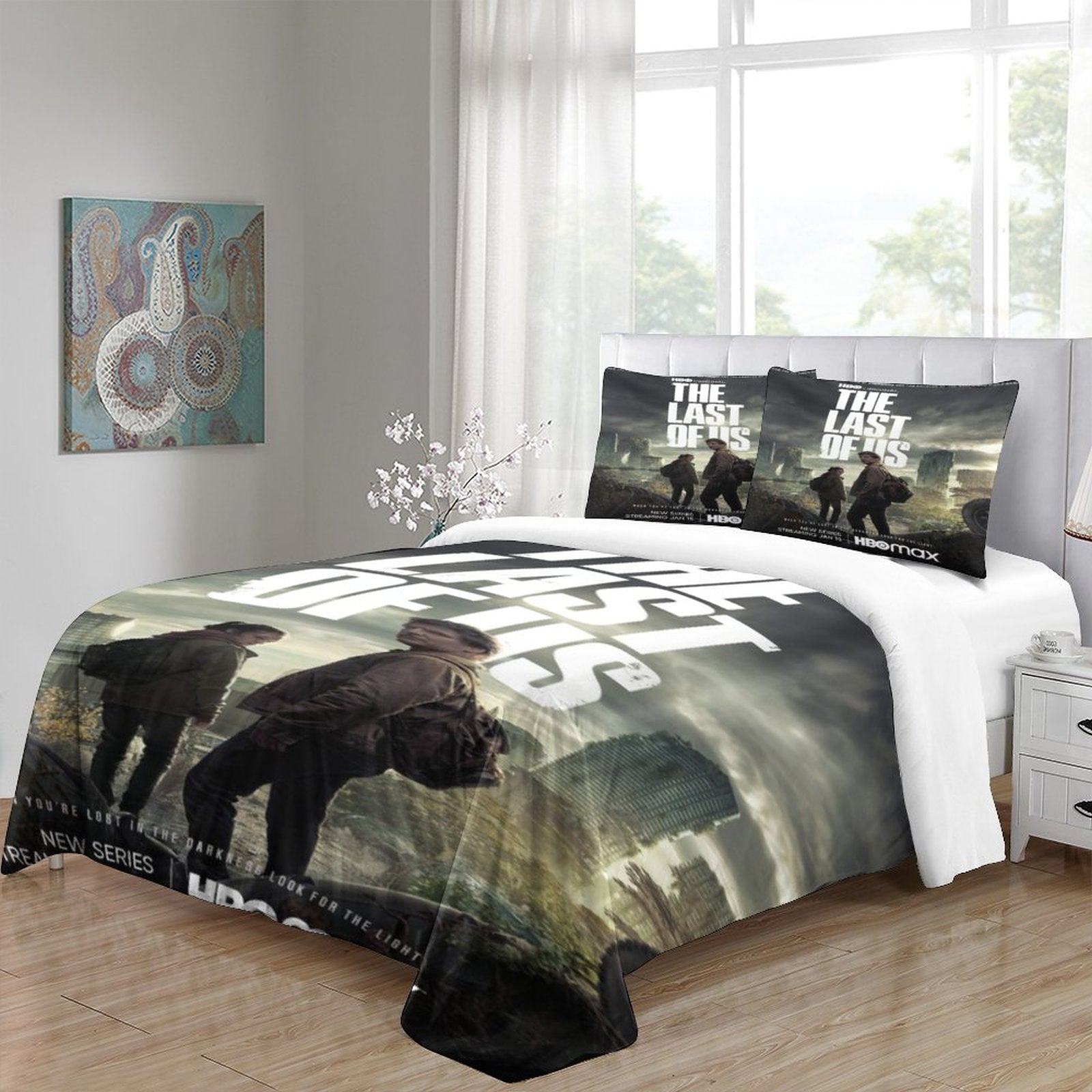 2024 NEW The Last of Us Season 1 Bedding Set Pattern Quilt Cover
