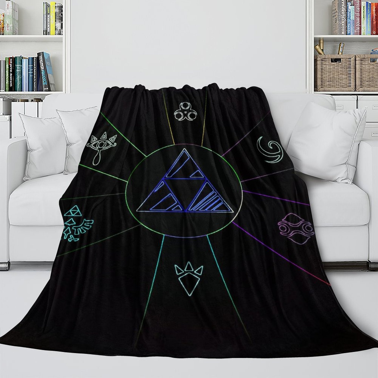 2025 NEW The Legend of Zelda Tears of the Kingdom Blanket Flannel Fleece Throw Room Decoration