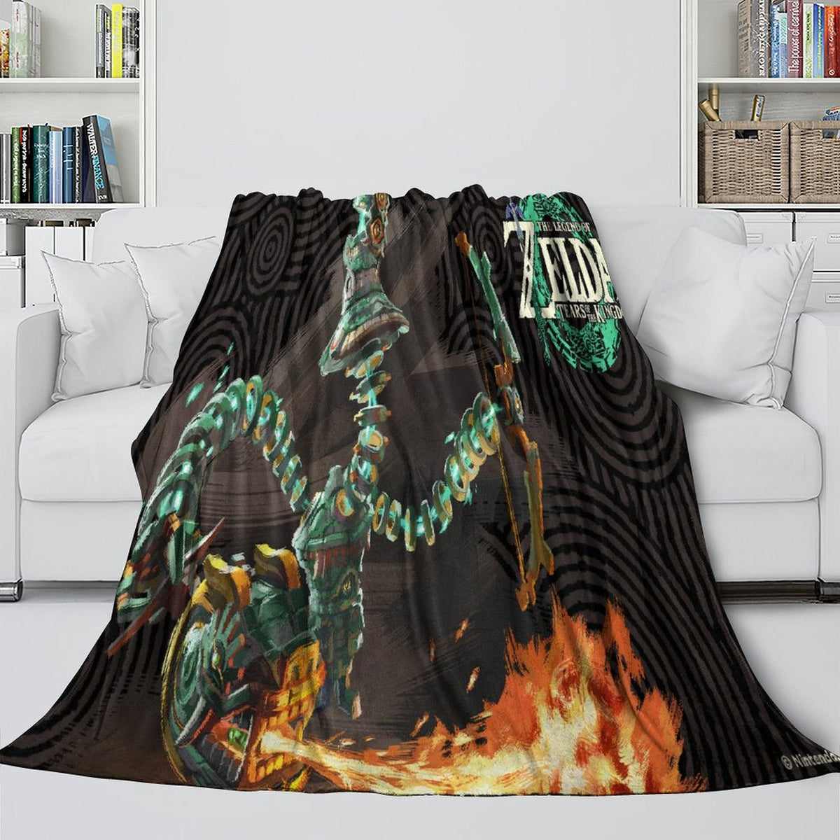 2024 NEW The Legend of Zelda Tears of the Kingdom Blanket Flannel Fleece Throw Room Decoration
