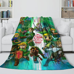 2025 NEW The Legend of Zelda Tears of the Kingdom Blanket Flannel Fleece Throw Room Decoration