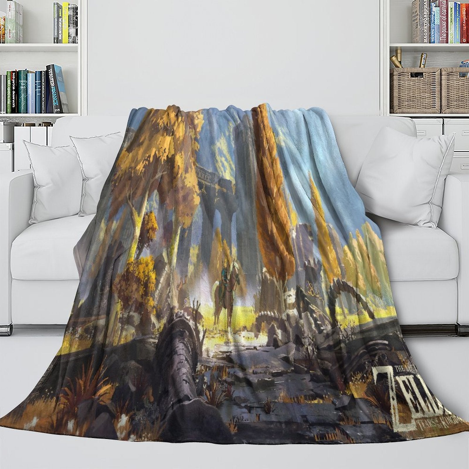 2024 NEW The Legend of Zelda Blanket Flannel Fleece Throw Room Decoration