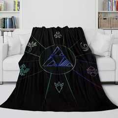 2025 NEW The Legend of Zelda Tears of the Kingdom Blanket Flannel Fleece Throw Room Decoration