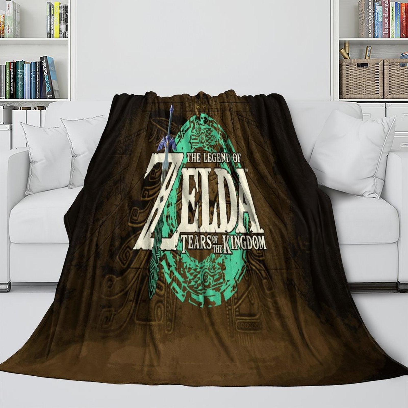 2024 NEW The Legend of Zelda Tears of the Kingdom Flannel Fleece Blank ...