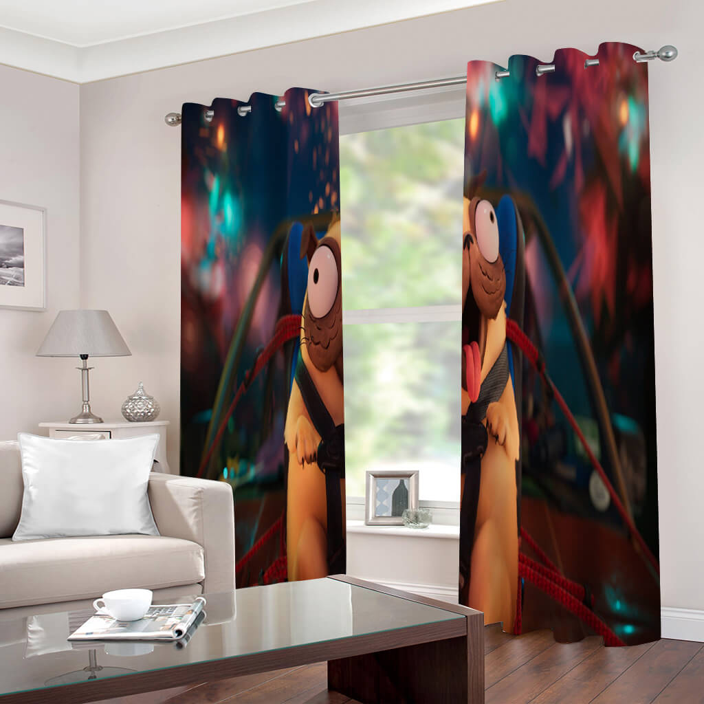 2025 NEW The Mitchells vs. the Machines Curtains Blackout Window Drapes Room Decoration