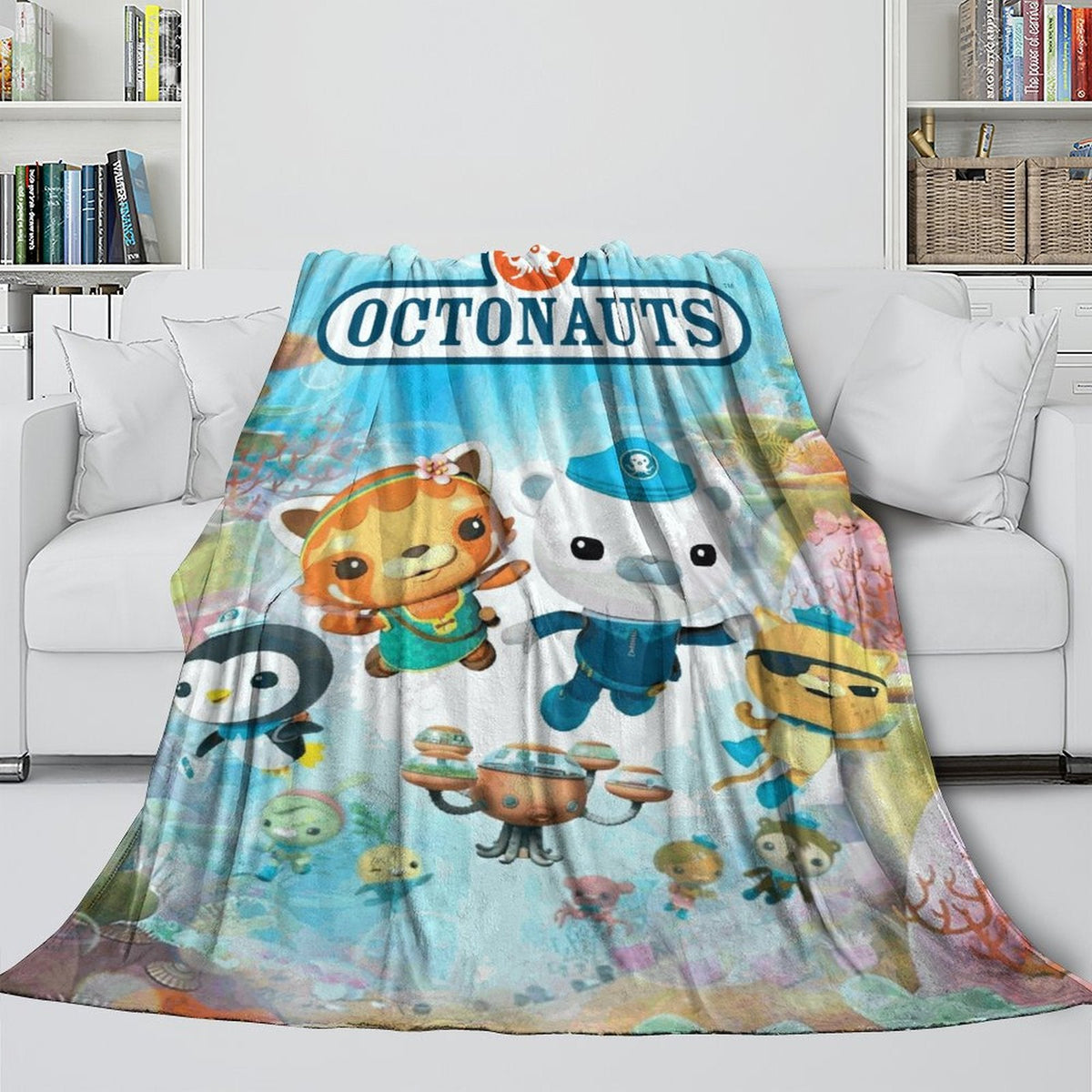 2025 NEW The Octonauts Blanket Flannel Throw Room Decoration