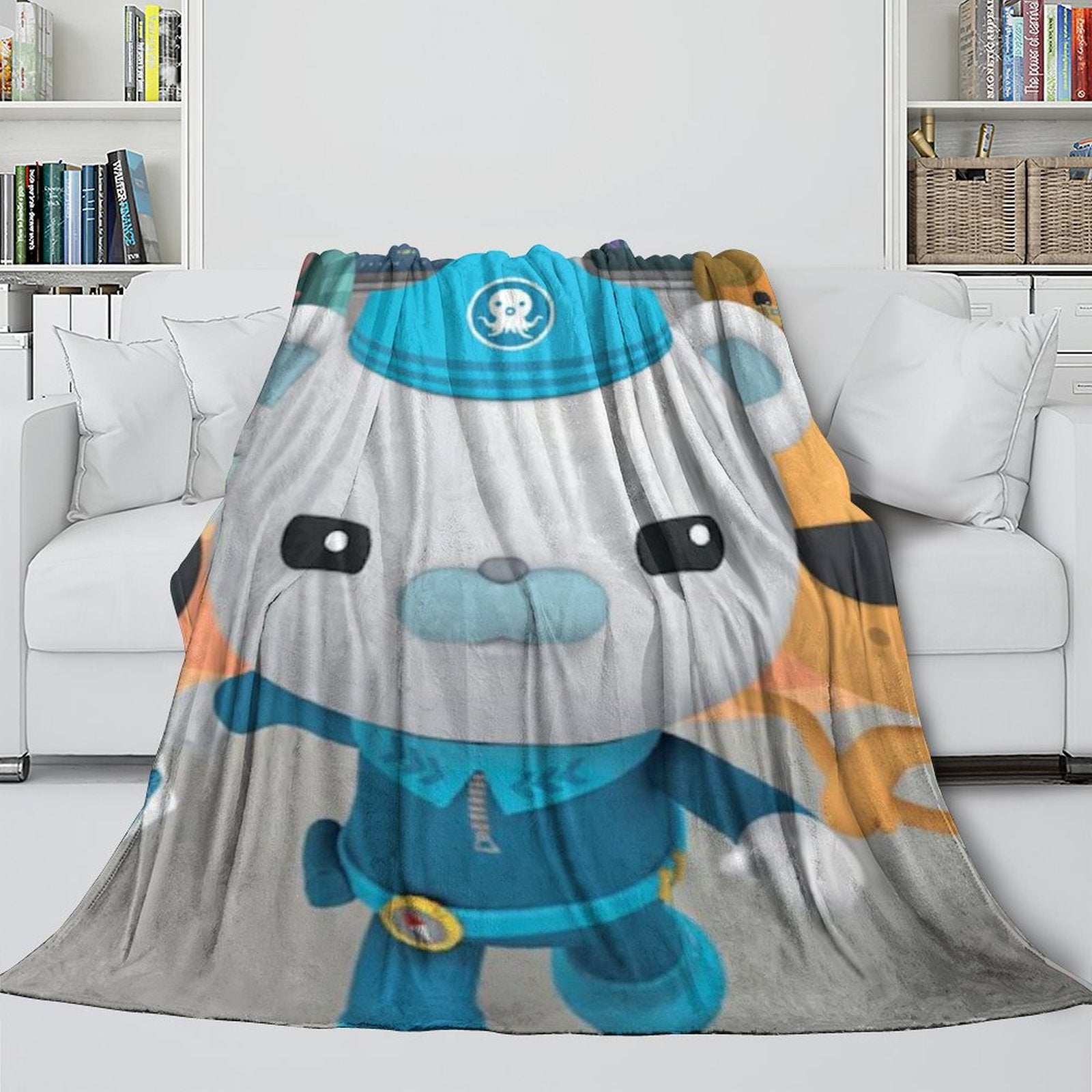 2025 NEW The Octonauts Blanket Flannel Throw Room Decoration