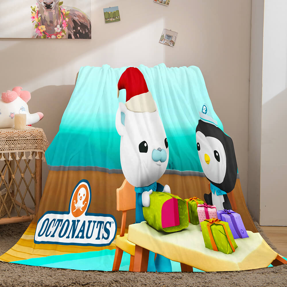 2025 NEW The Octonauts Flannel Caroset Throw Cosplay Blanket