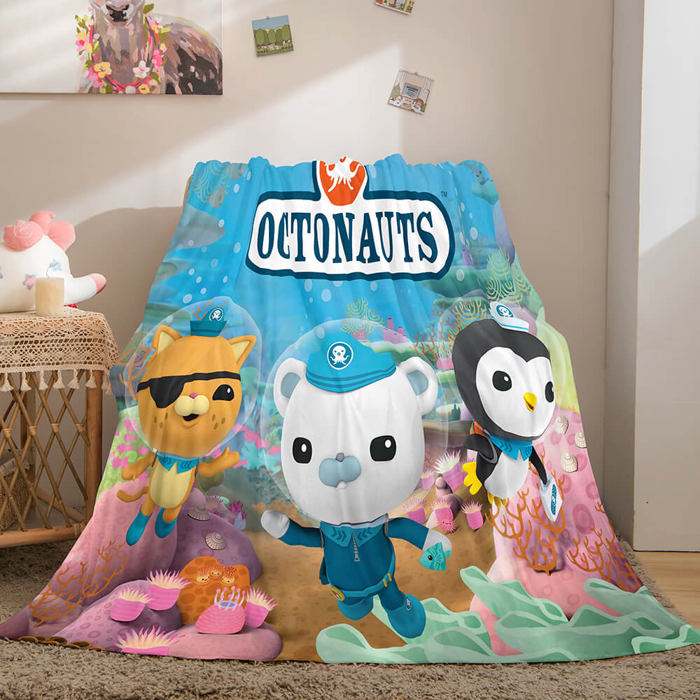 2025 NEW The Octonauts Flannel Caroset Throw Cosplay Blanket