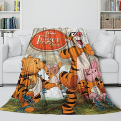 2024 NEW The Tigger Movie Blanket Flannel Fleece Throw Room Decoration