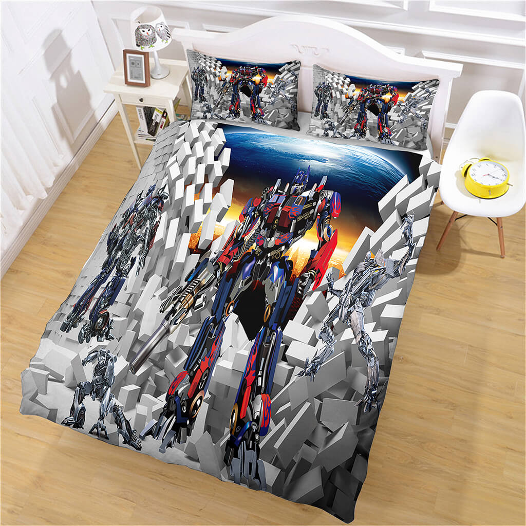 2024 NEW The Transformers Bedding Set Cosplay Quilt Cover Without Filler