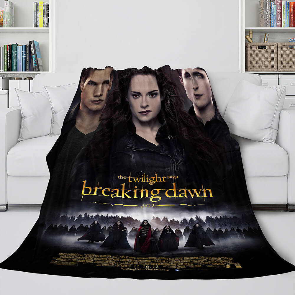 2024 NEW The Twilight Saga Breaking Dawn Cosplay Blanket Flannel Throw