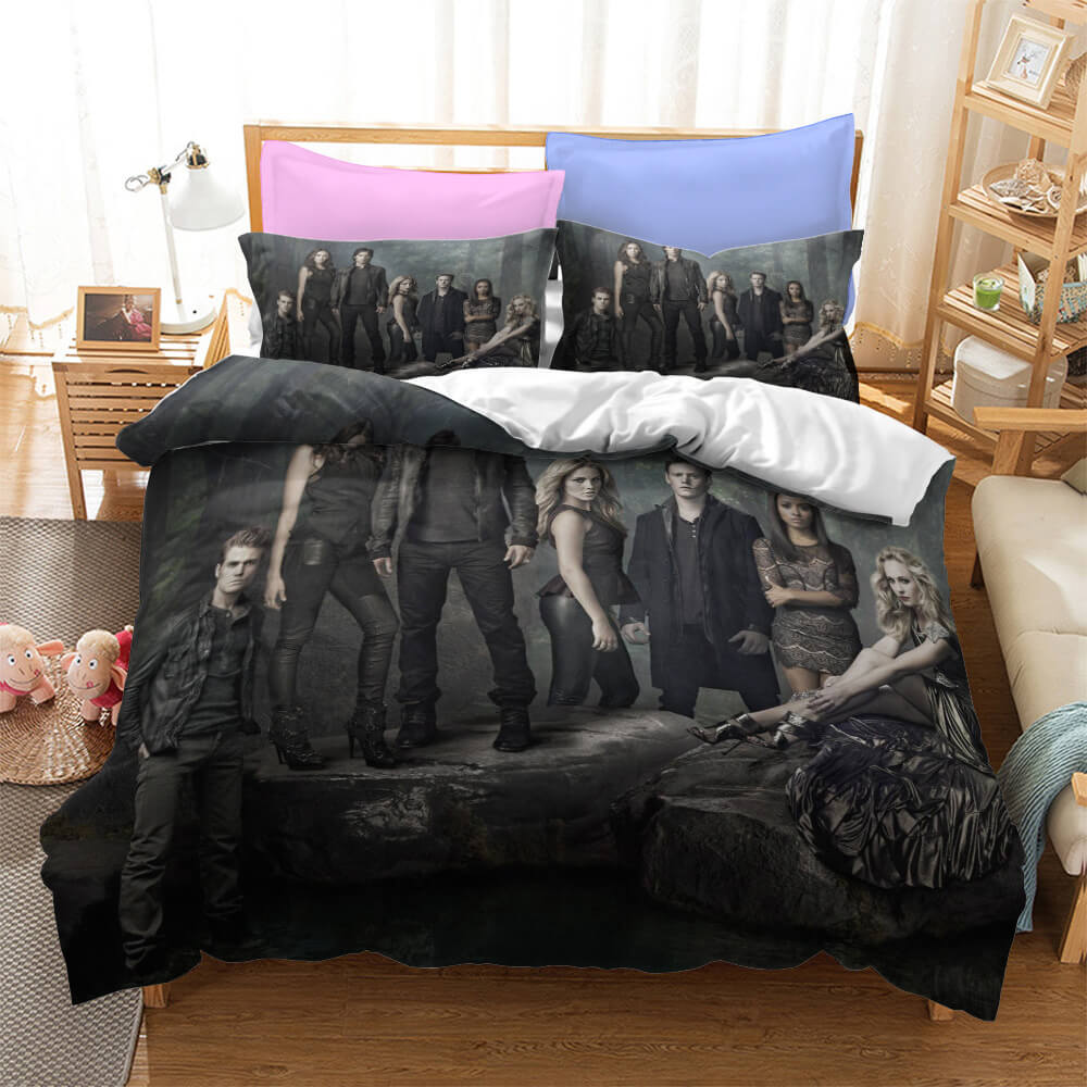 2024 NEW The Vampire Diaries Bedding Set Quilt Covers Without Filler
