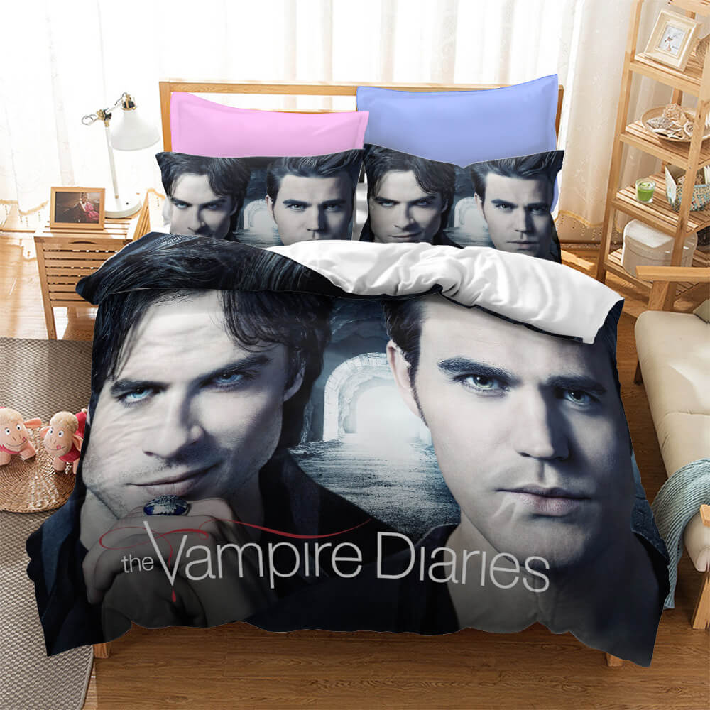 2024 NEW The Vampire Diaries Bedding Set Quilt Covers Without Filler