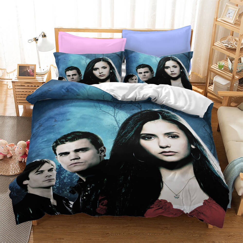 2024 NEW The Vampire Diaries Bedding Set Quilt Covers Without Filler