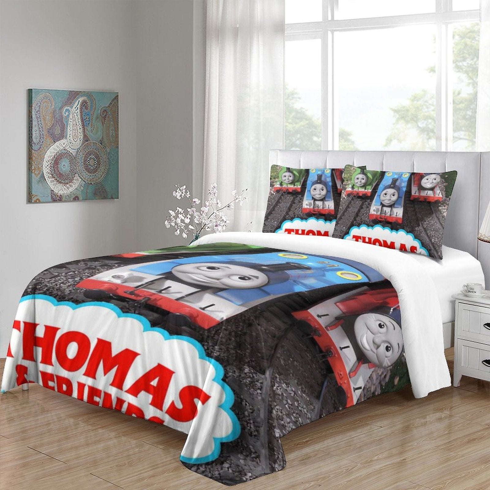2026 NEW Thomas Bedding Set Quilt Duvet Cover Without Filler